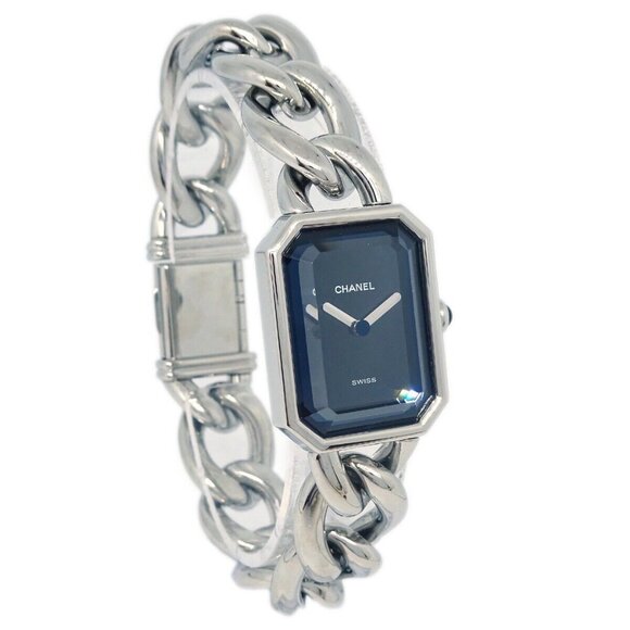 Chanel Premiere Quartz Watch Silver SS #L - Picture 1 of 8